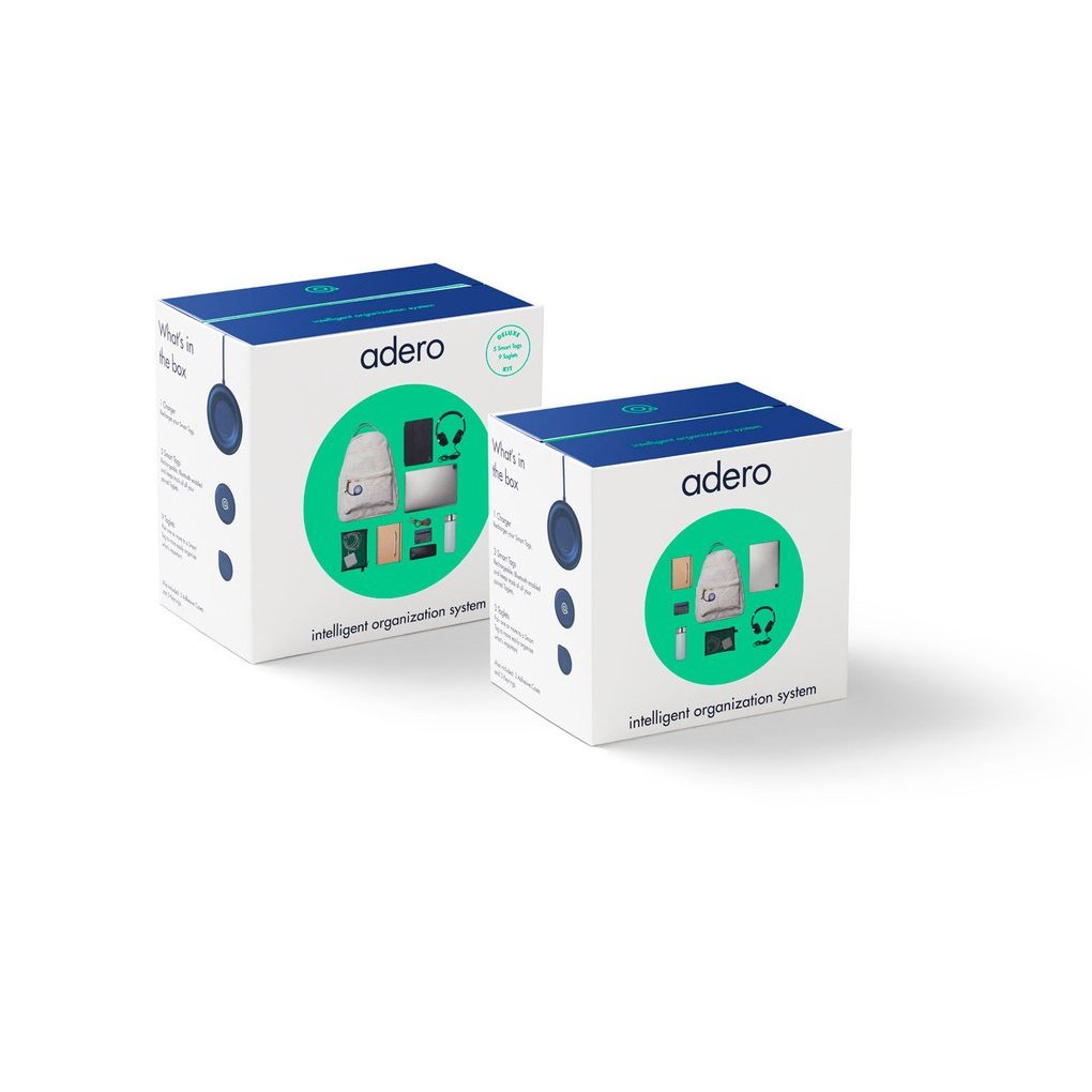 Умная система тегов. Adero Smart Tag