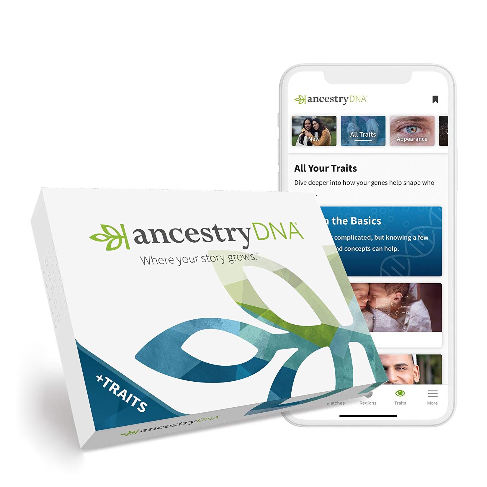 Тест ДНК с анализом этнической принадлежности. AncestryDNA