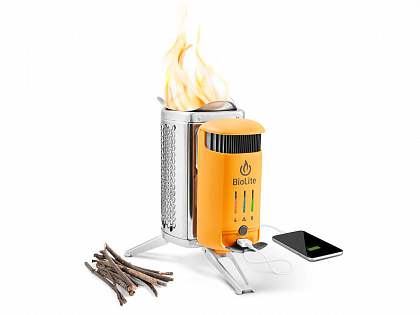 BioLite CampStove 2.Печь-зарядка гаджетов на дровах