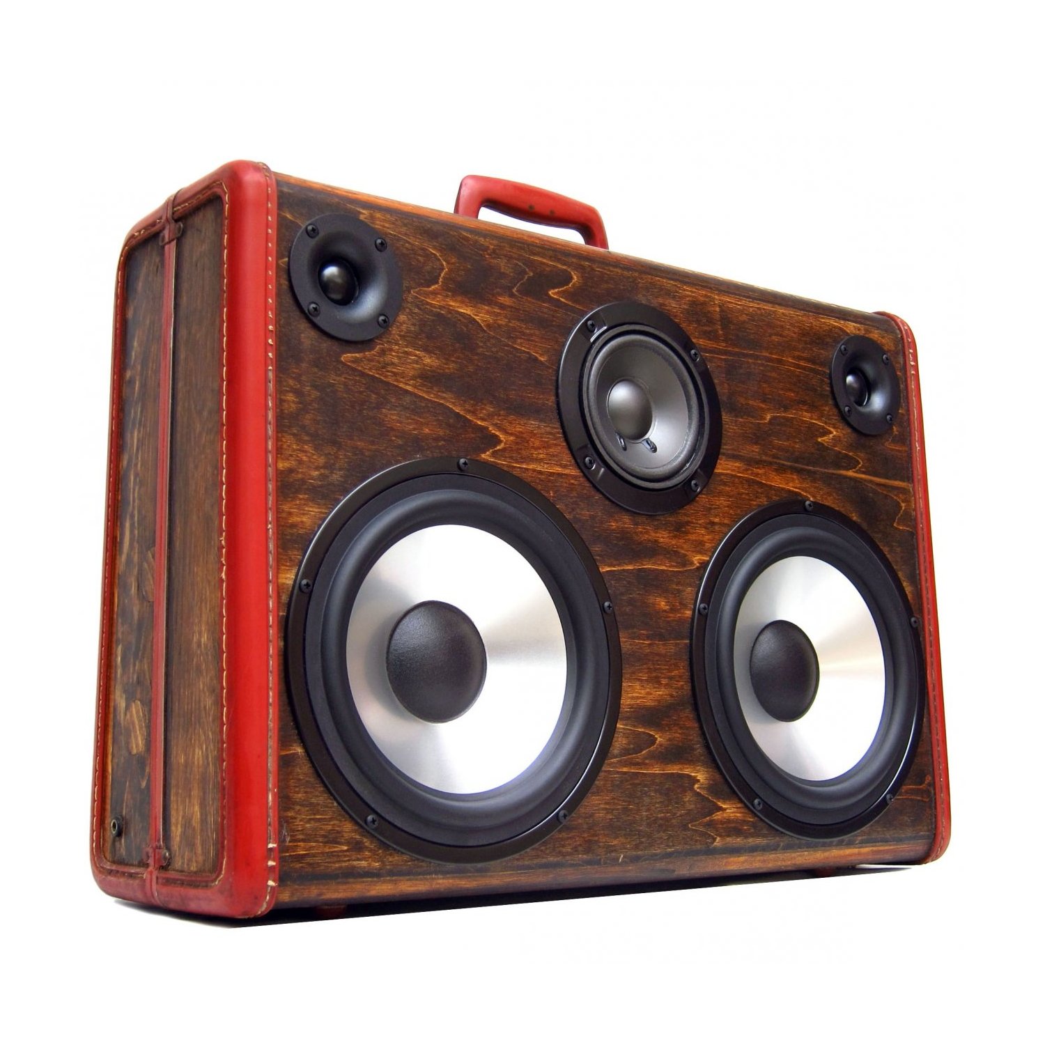 Портативный динамик-чемодан. BoomCase High Roller