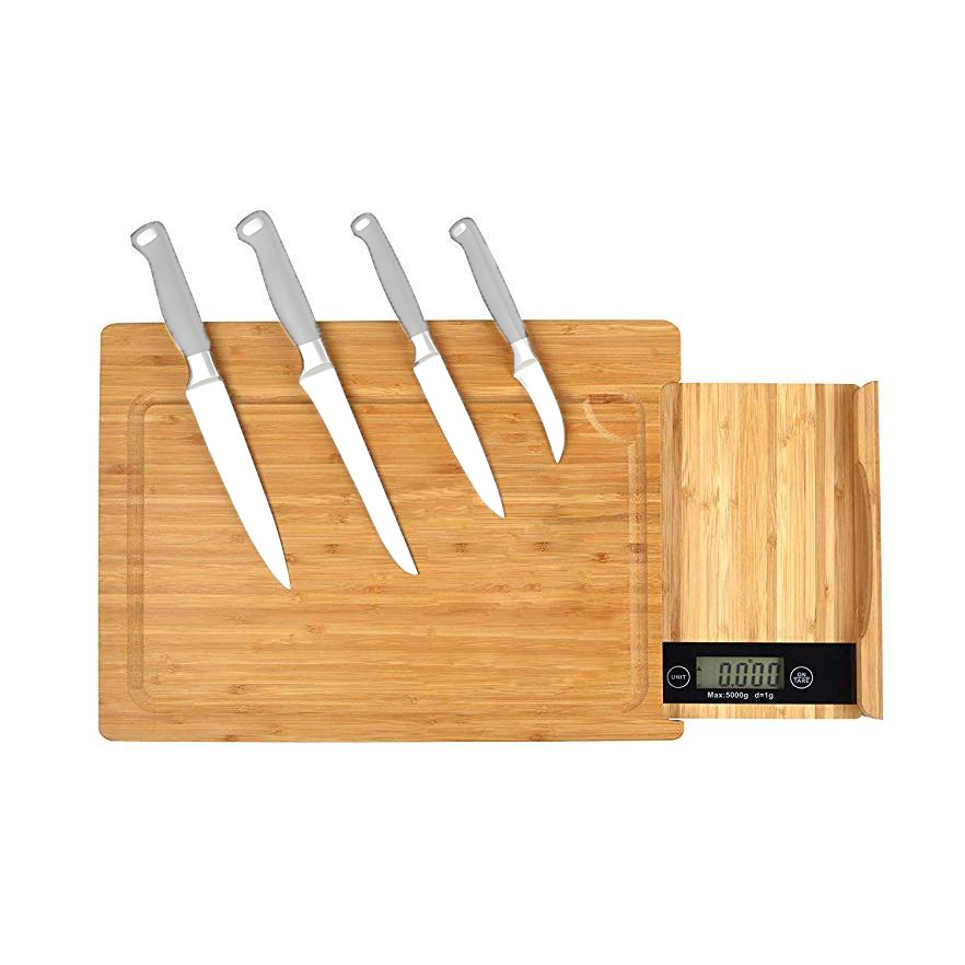 Многофункциональная разделочная доска. ButtOn Bamboo 3-in-1