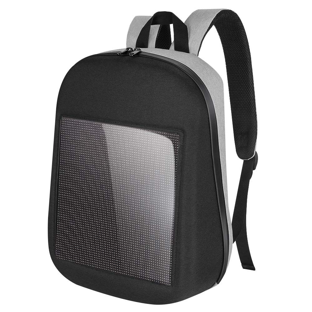 Умный рюкзак с LED экраном. CAIDUD Backpack Dynamic Screen