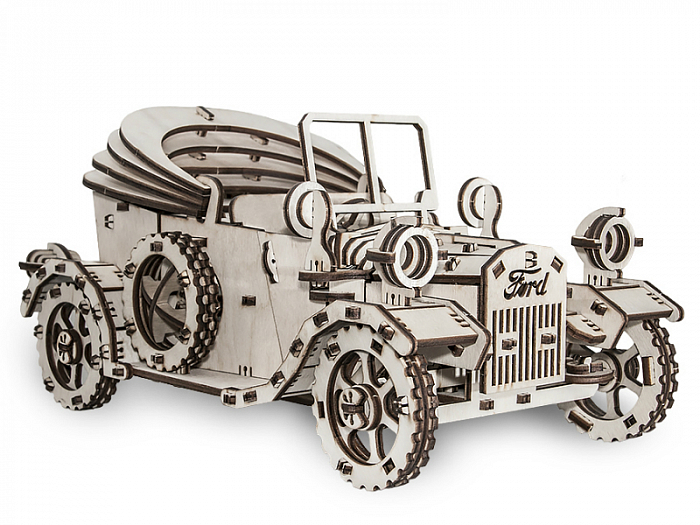 Eco Wood Art Ford T. 3D-конструктор ретромобиля