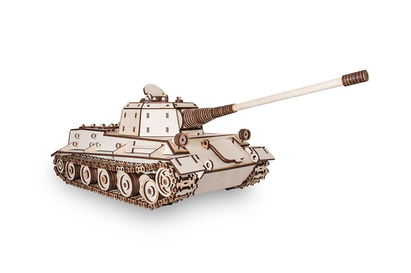 Eco Wood Art TANK LOWE. 3D-конструктор танка Лев