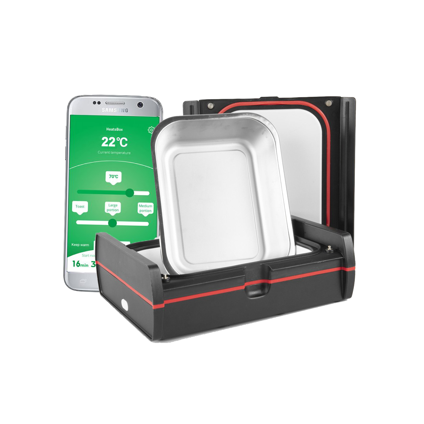 Умный ланч-бокс с подогревом. Smart HeatsBox