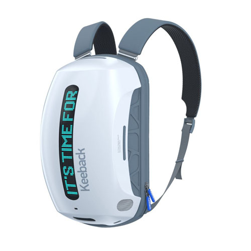 Умный городской мультимедиа рюкзак. Keeback