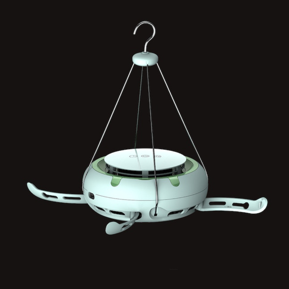 Умная универсальная сушилка для одежды и вентилятор. Lyndry