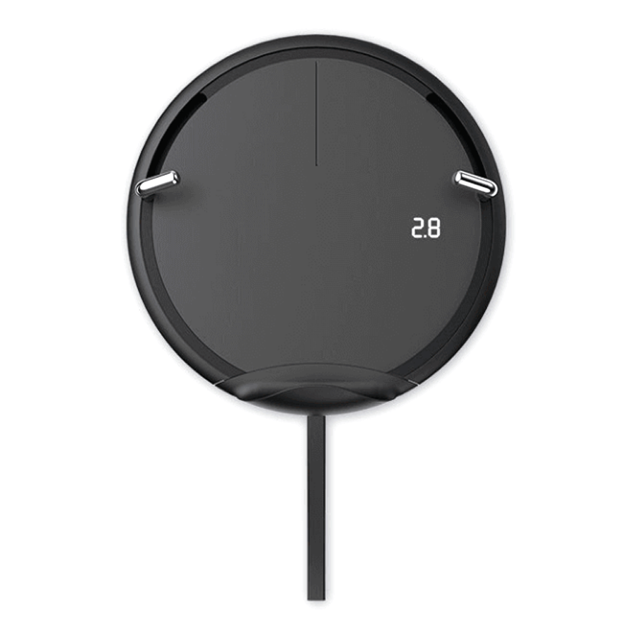 Автомобильная беспроводная зарядка с монитором качества воздуха MIPOW POWER CLIPAD