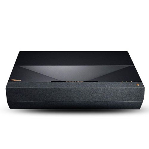  Умный ультракороткофокусный лазерный проектор с саундбаром. Optoma CinemaX P1