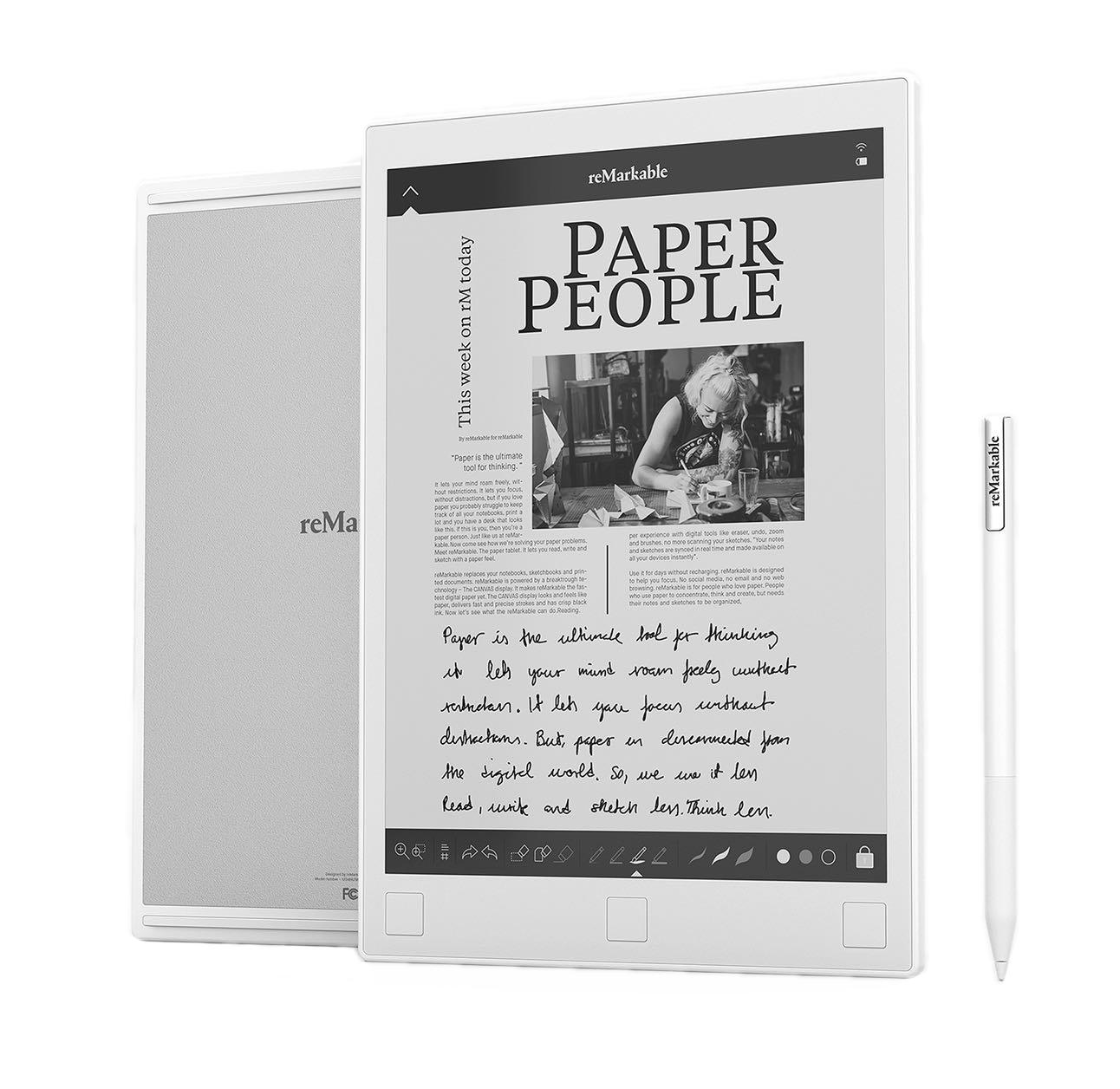 ReMarkable. Планшет, который имитирует бумагу