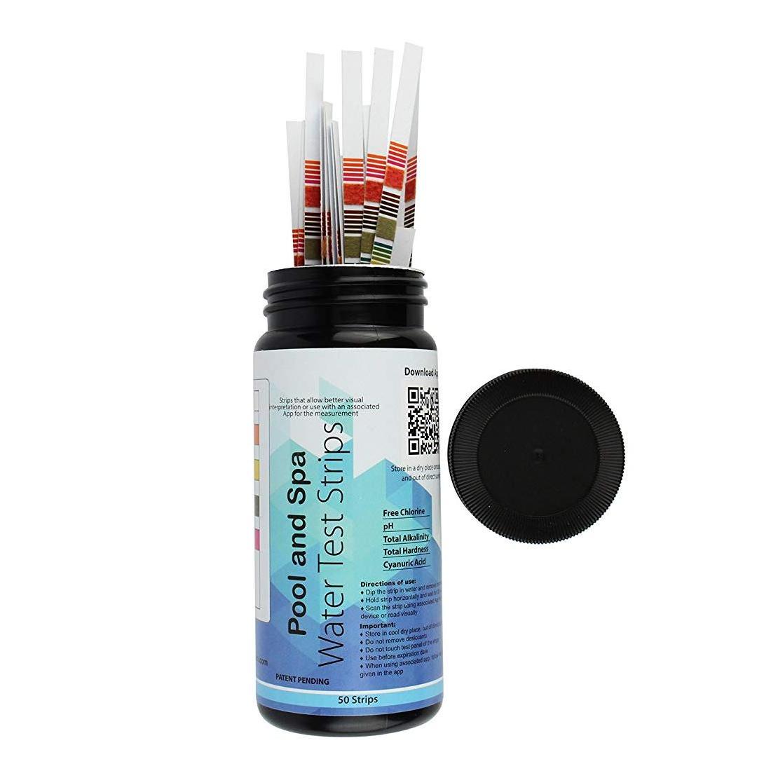 Тест-полоски для воды. Spark Water Test Strips W-5P 50 pc