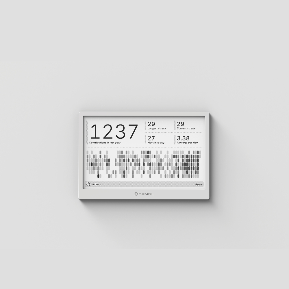 Умный помощник с экраном E-Ink. TRMNL