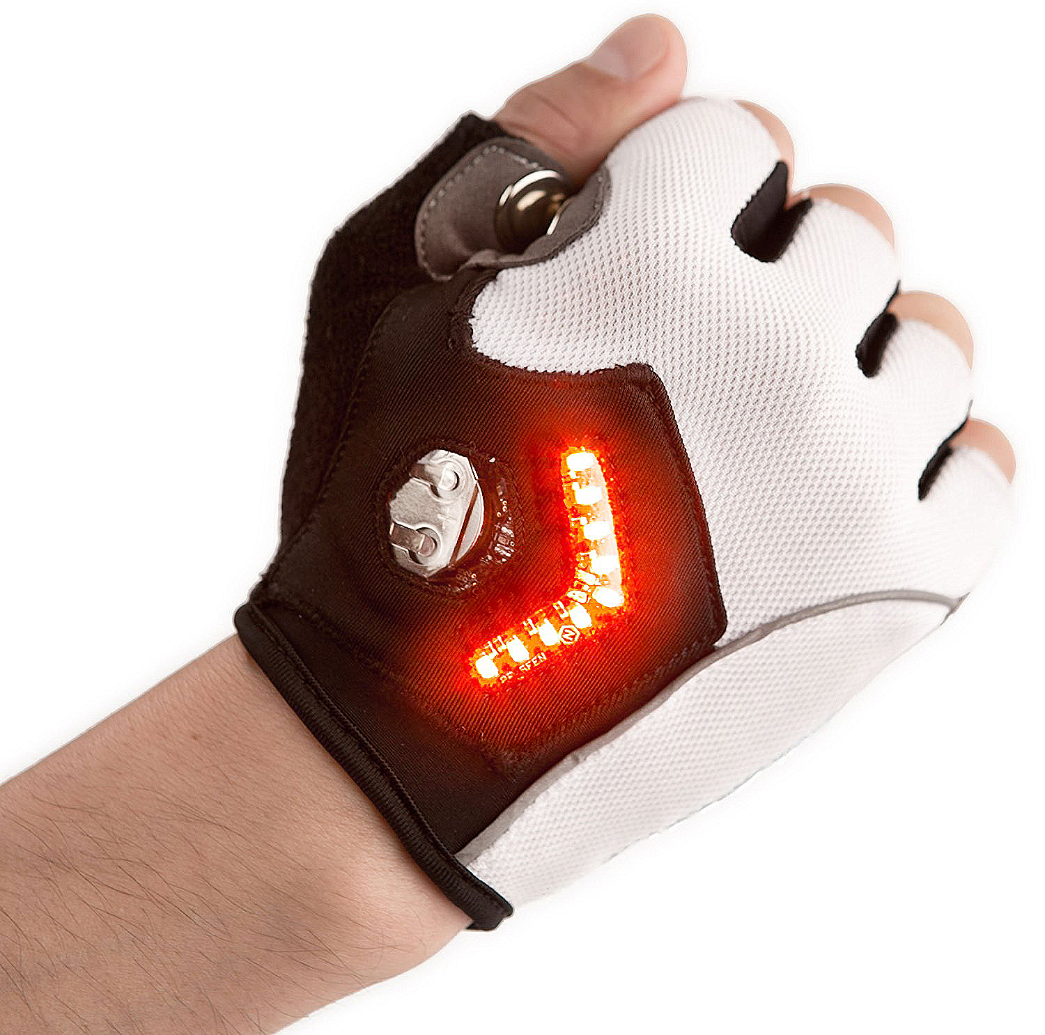 Zackees Turn Signal Gloves 2.0. Велоперчатки с поворотниками