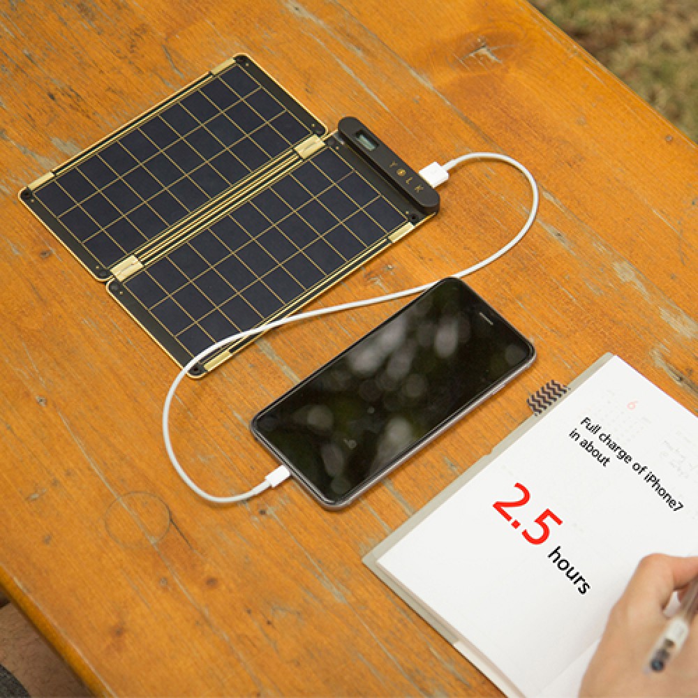 Портативное солнечное зарядное устройство. YOLK Solar Paper купить в Москве  по приятной цене