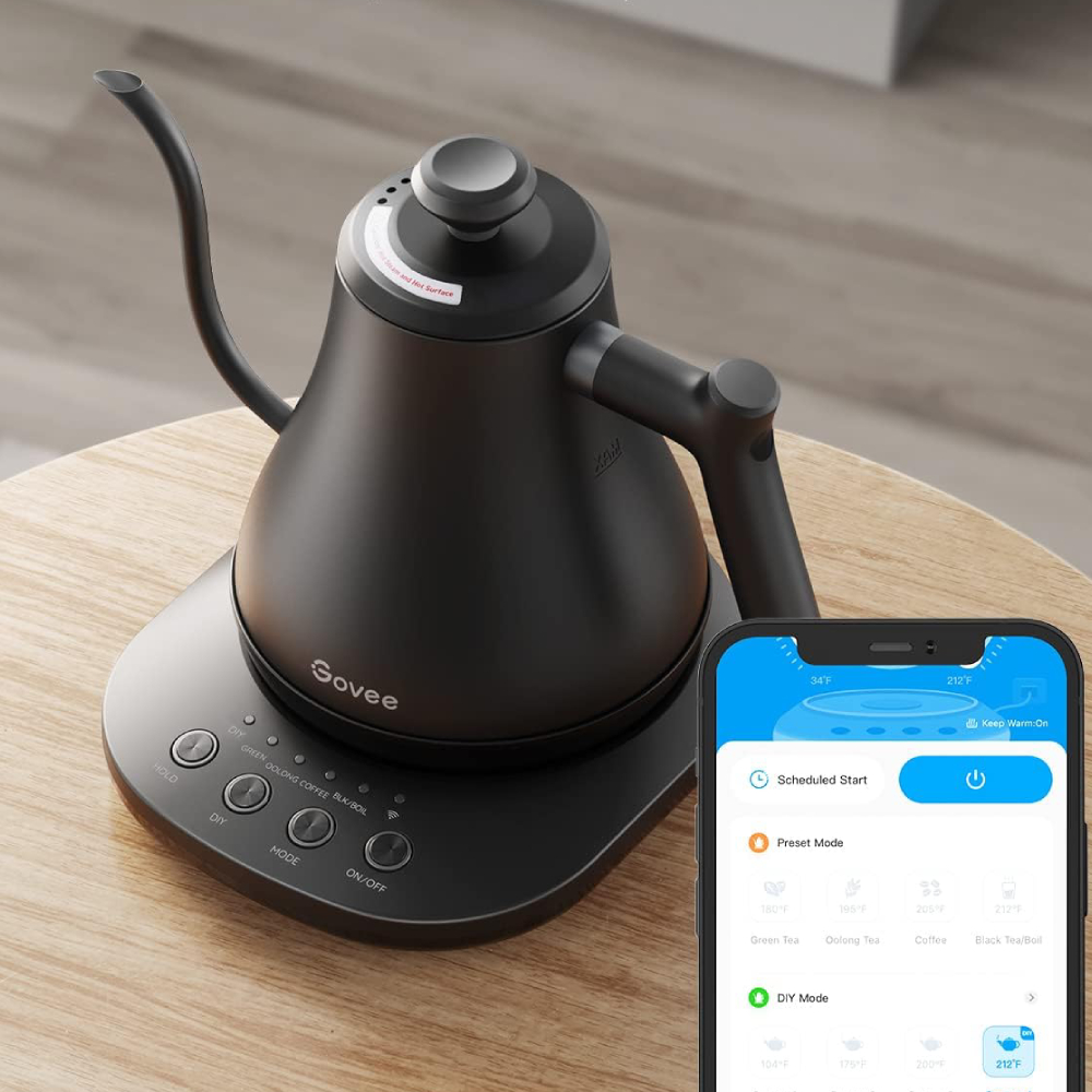 Умный чайник с поддержкой температуры. Govee Smart Electric Kettle купить в  Москве по приятной цене