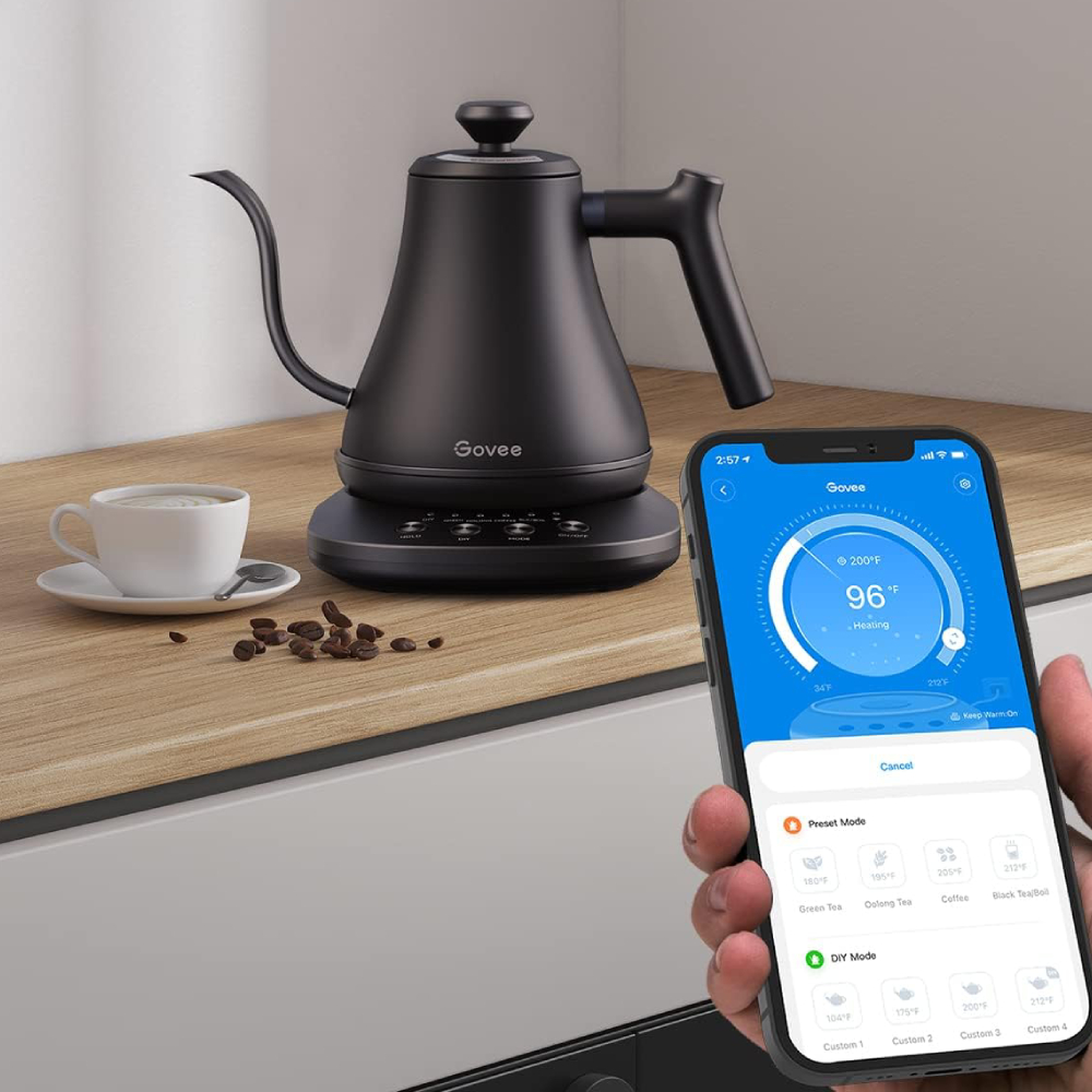 Умный чайник с поддержкой температуры. Govee Smart Electric Kettle купить в  Москве по приятной цене