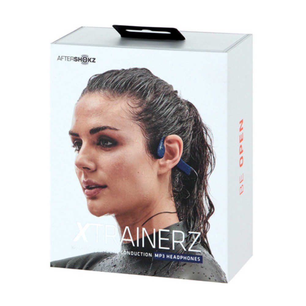 Водонепроницаемые MP3-наушники с костной проводимостью. AfterShokz  Xtrainerz купить в Москве по приятной цене