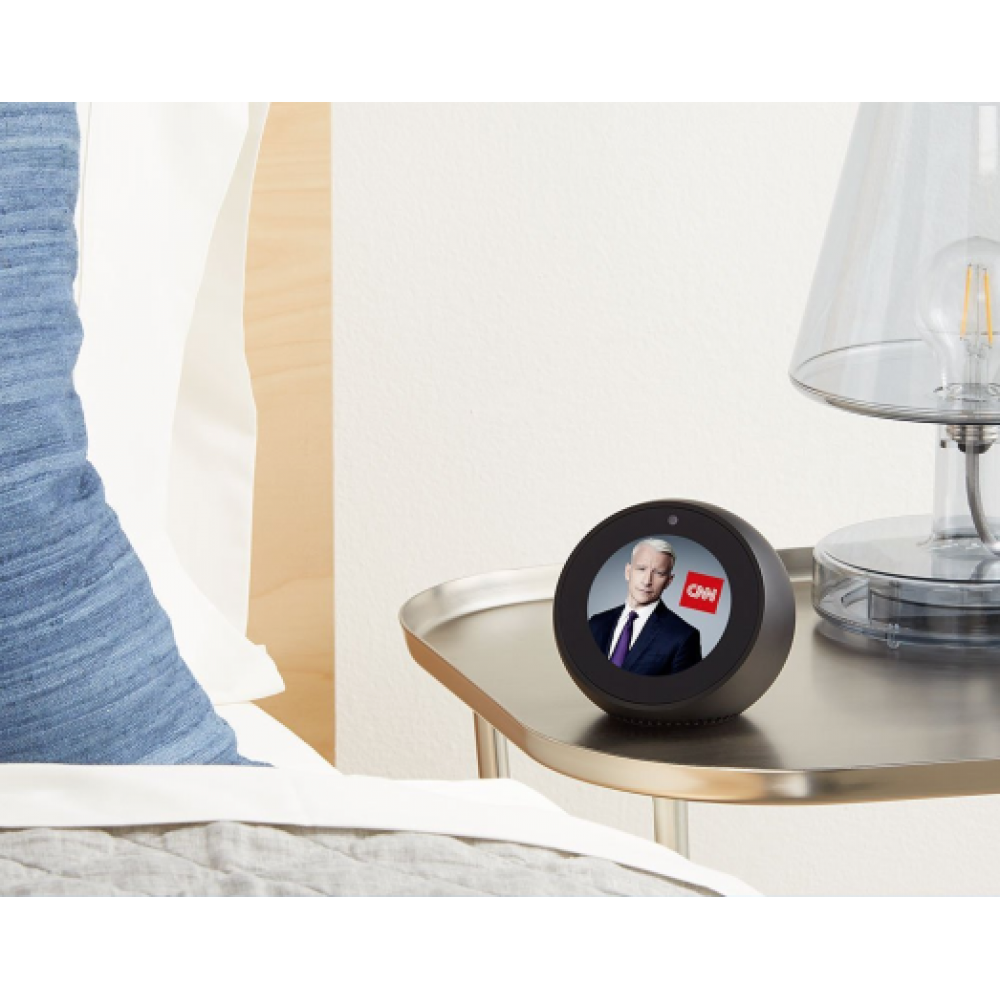 Amazon Echo Spot. Умный будильник с голосовым ассистентом купить в Москве  по приятной цене