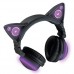 Brookstone Wireless Bluetooth Cat Ear Headphones. Наушники с кошачьими ушками 1