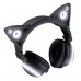 Brookstone Wireless Bluetooth Cat Ear Headphones. Наушники с кошачьими ушками 6