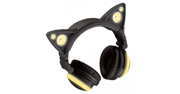 Brookstone Wireless Bluetooth Cat Ear Headphones