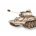 Eco Wood Art T-34. 3D-пазл танк 1