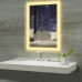 Умное сенсорное зеркало со светодиодной подсветкой для ванной комнаты. Gesipor 1