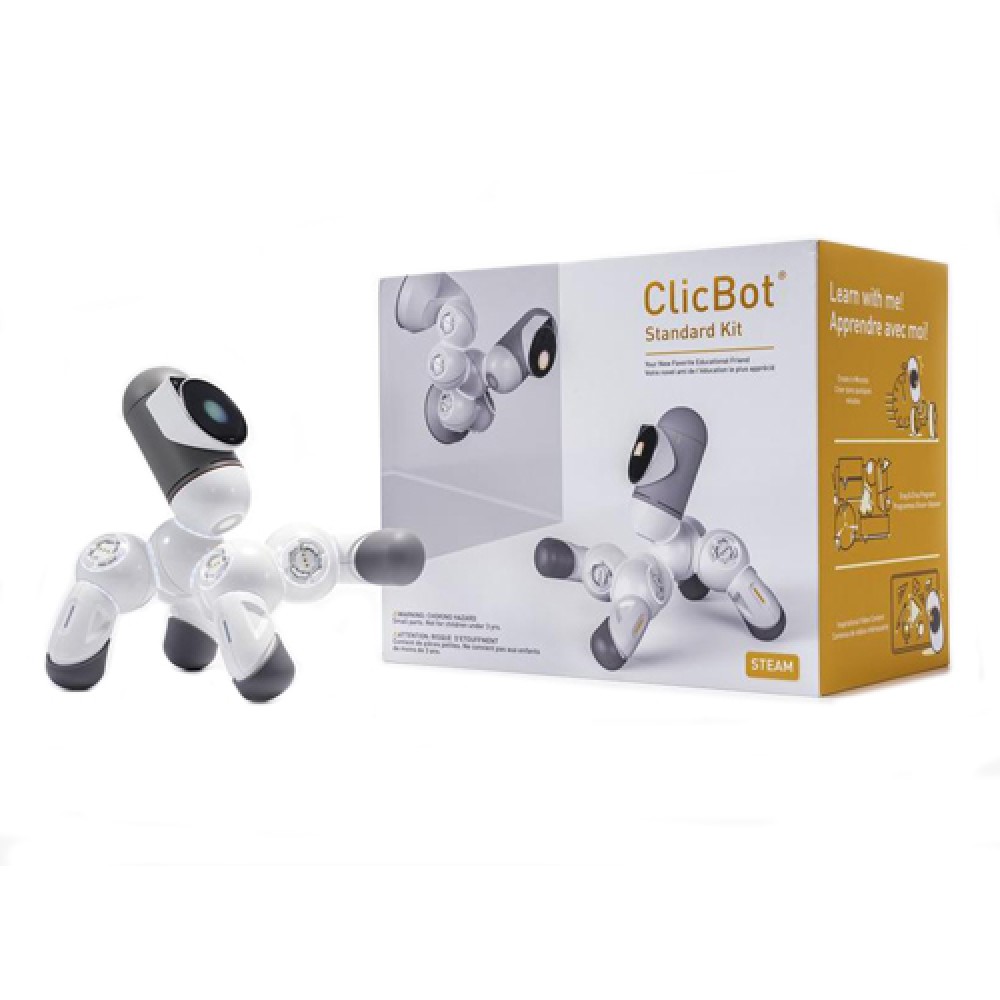 Clicbot. Модульный робот CLICBOT. CLICBOT Standart Kit. Робот конструктор CLICBOT - комплект Starter. Keyi Tech CLICBOT.