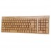 Koolertron Bamboo. Беспроводная деревянная клавиатура