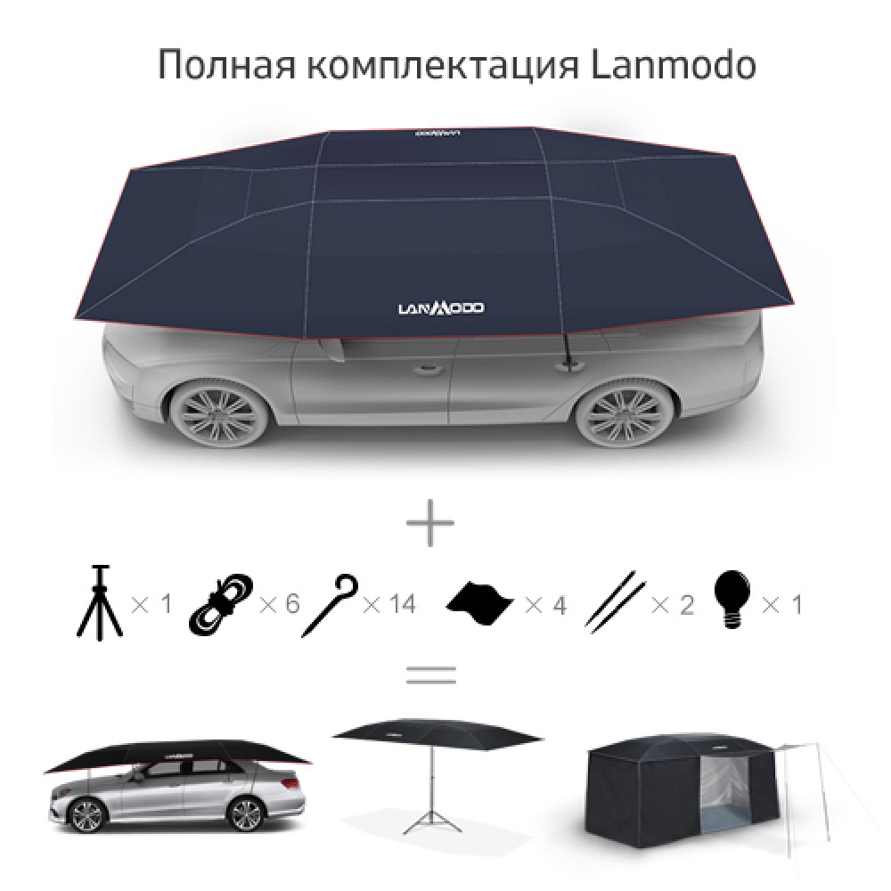 Lanmodo. Автоматический тент для автомобиля купить в Москве по приятной цене