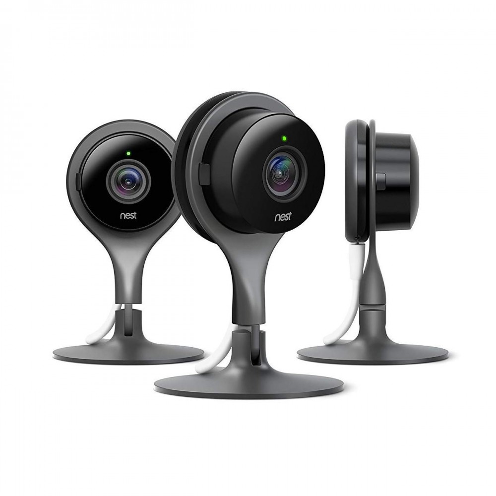 Комплект умных камер видеонаблюдения. Nest Cam Indoor 3 Pack купить в  Москве по приятной цене