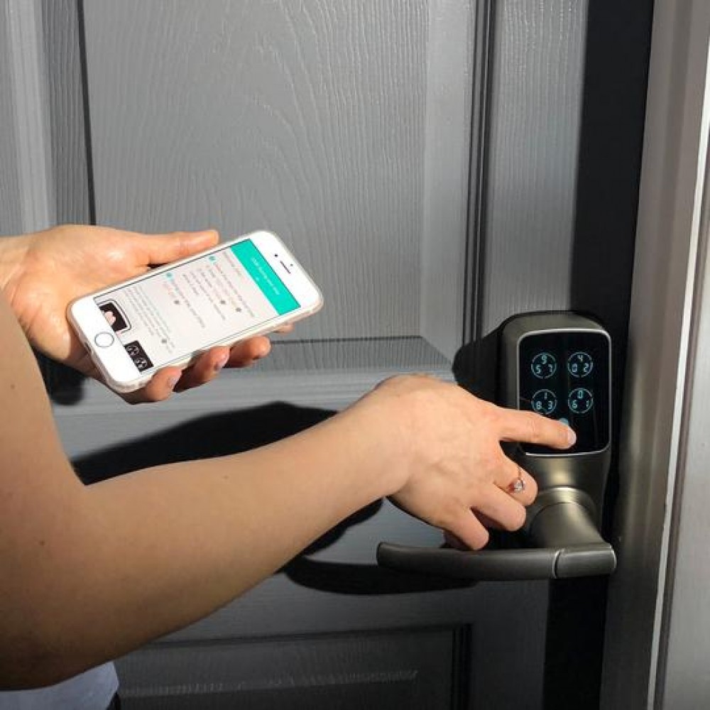 Lockly Secure Smart Lock. Умный замок с динамической клавиатурой купить в  Москве по приятной цене