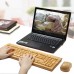 Бамбуковая клавиатура и мышка. Sengu Keyboard and Mouse 7