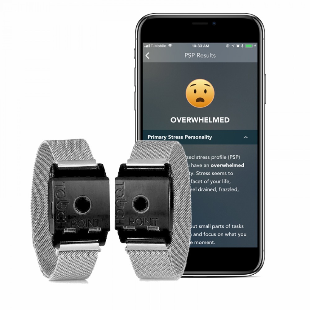 TouchPoints Original. Браслеты для быстрого снятия стресса купить в Москве  по приятной цене
