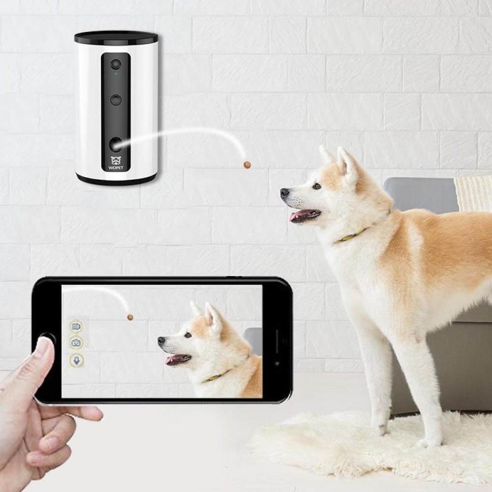 Интерактивная камера для животных. WOpet Smart Pet Camera купить в Москве  по приятной цене