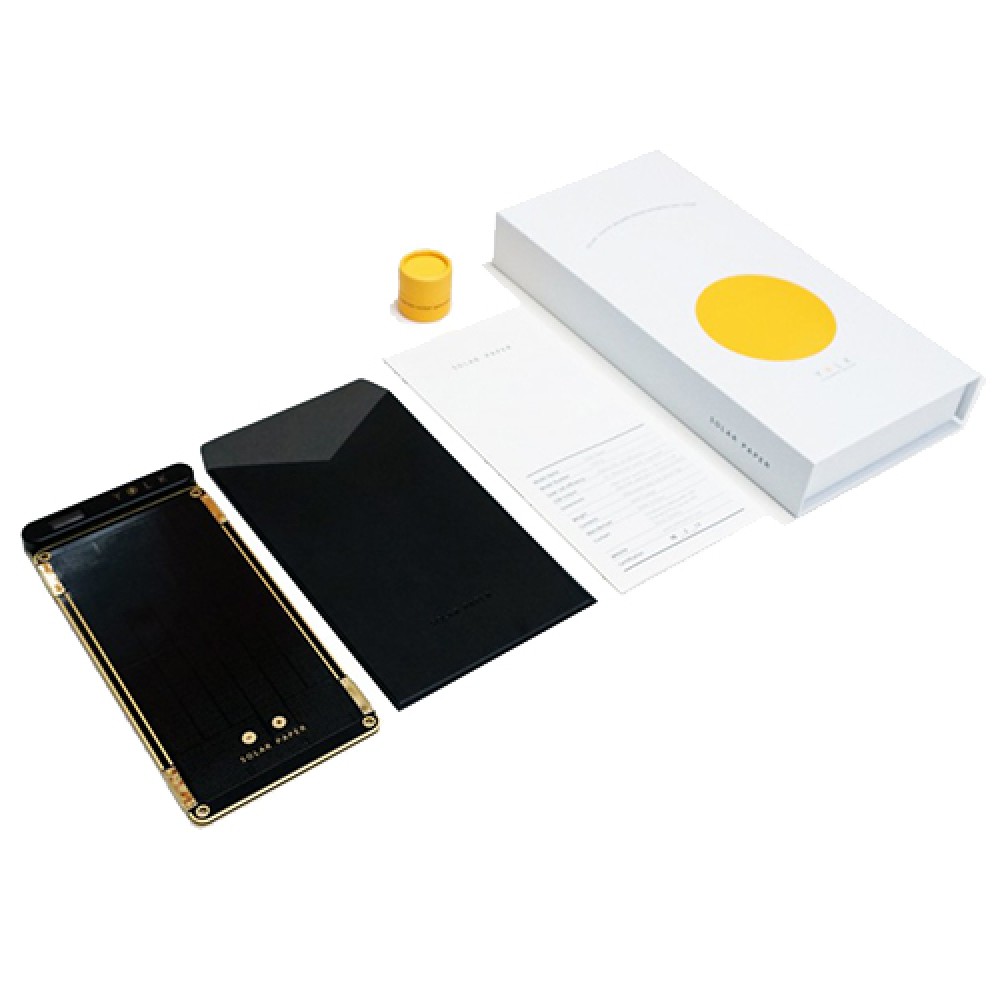Портативное солнечное зарядное устройство. YOLK Solar Paper купить в ...